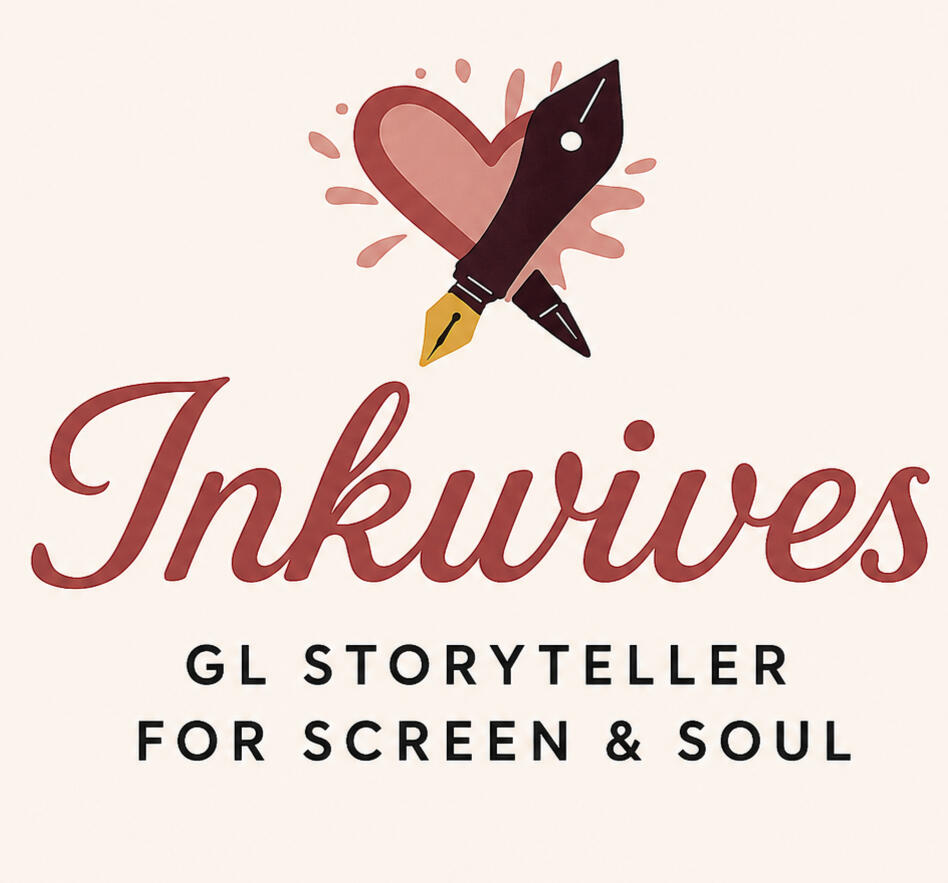Inkwives logo with slogan: two pens. One passion