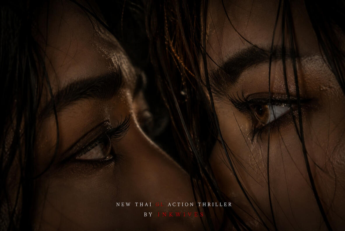 Thai GL thriller series poster by Inkwives set in Bangkok