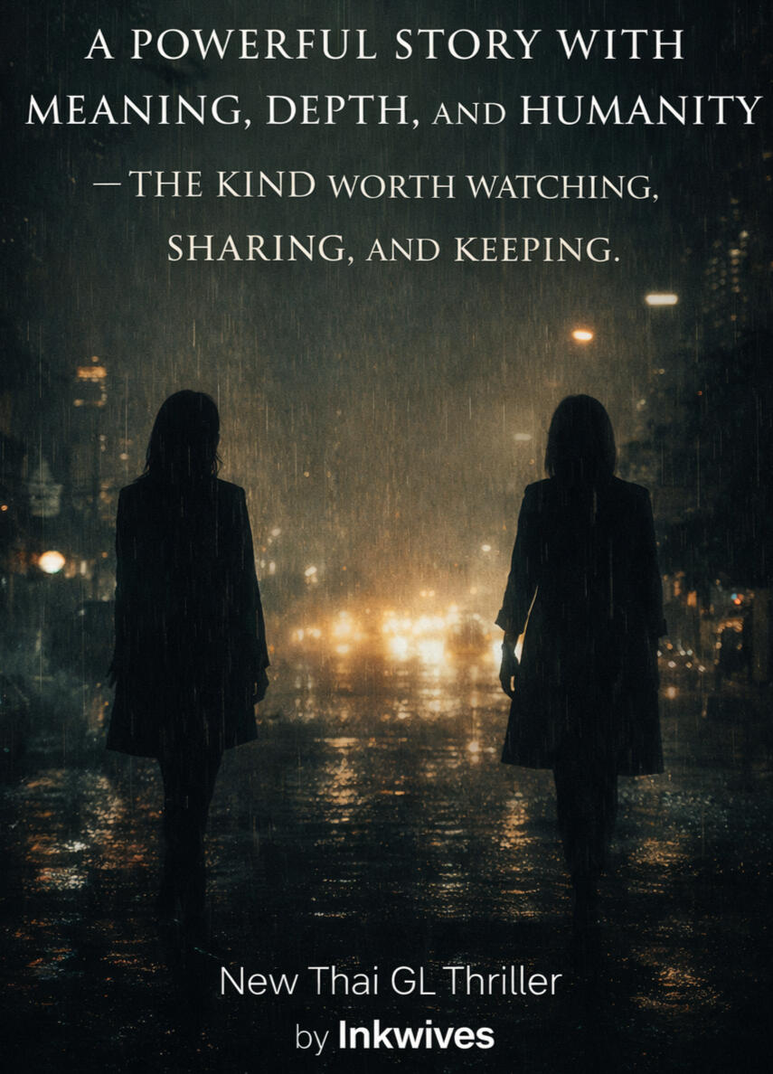 Thai GL thriller series poster by Inkwives set in Bangkok